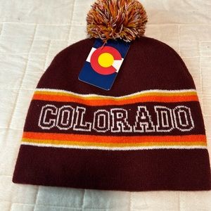 Colorado State NWT beanie hat in excellent condition